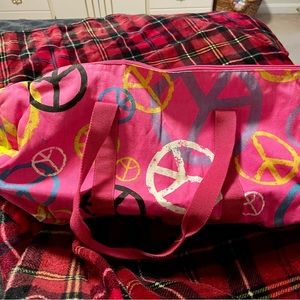 J&L Confetti store durable children’s overnight duffel bag 9” x 9” x 11”